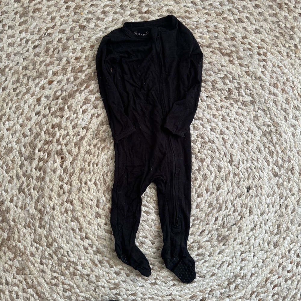 Pip & Phee Bamboo Sleeper - Black